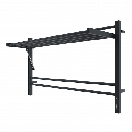 Горизонт П8 1000х600 электро КС ЧЕРНЫЙ МУАР (sensor quick touch) Полотенцесушитель TERMINUS Пушкино - фото 1