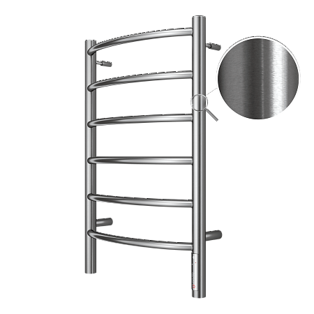 Классик П6 400х650 Электро (quick touch) Полотенцесушитель TERMINUS Сатин Пушкино - фото 3