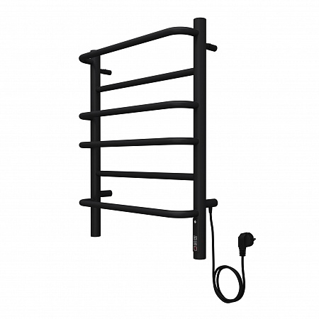 Евромикс П6 450х600 электро КС ЧЕРНЫЙ МУАР ( new встроен диммер) Полотенцесушитель TERMINUS Пушкино - фото 1 Евромикс П6 450х600 электро КС ЧЕРНЫЙ МУАР ( new встроен диммер) Полотенцесушитель TERMINUS Пушкино - фото 1