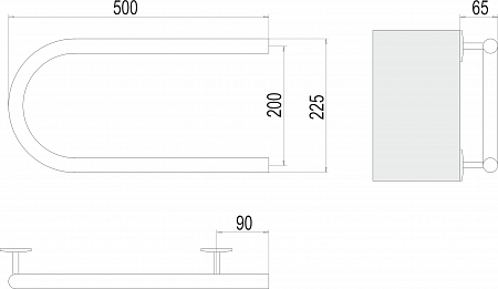 Электро 25 П-обр 500х200 Полотенцесушитель TERMINUS Пушкино - фото 3 Электро 25 П-обр 500х200 Полотенцесушитель TERMINUS Пушкино - фото 3